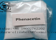 Phenacetin 1-Acetamido-4-Ethoxybenzene CAS 200-533-0 مسحوق بلوري أبيض مسكن أو بلورات عديمة اللون 99٪ نقاء