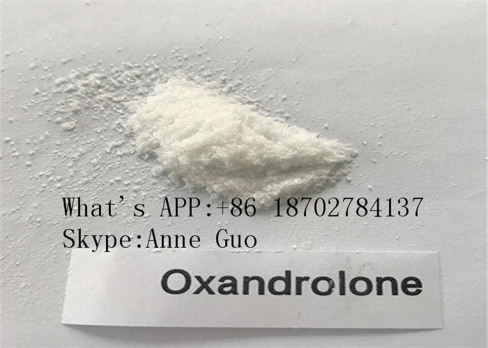 CAS 53-39-4 Oxandrolone Anavar 99٪ مسحوق أبيض نقاء C19H30O3