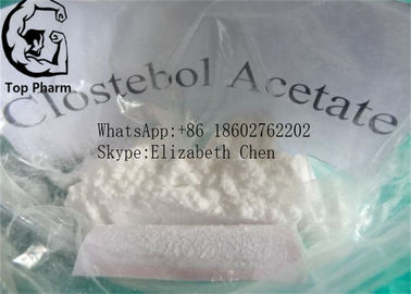 مسحوق التستوستيرون الخام Clostebol Acetate CAS 855-19-6 4-Chlorotestosterone Acetate 99٪ نقاء كمال الأجسام