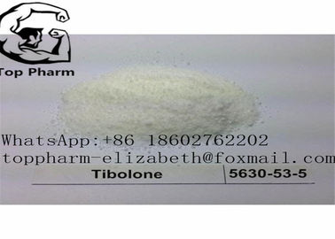 مسحوق الستيرويد Tibolone CAS 5630-53-5 مسحوق بلوري أبيض أو أوف وايت Livial 99٪ نقاء كمال الأجسام